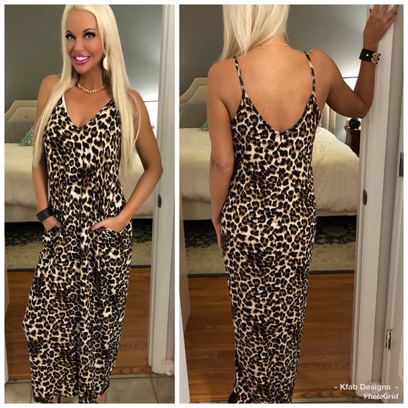 Dresses & Skirts - 🥰LAST 1!  💕Animal Print Super Soft Pocket Maxi!